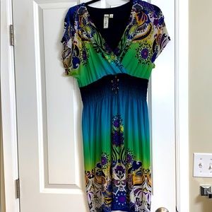 Vibrant fun dress